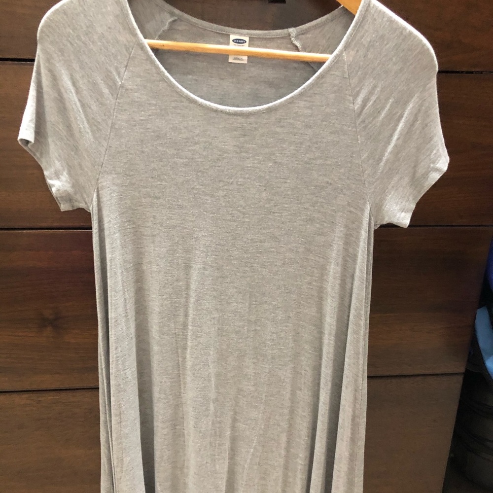 2/$10 Old Navy Short sleeve grey dress